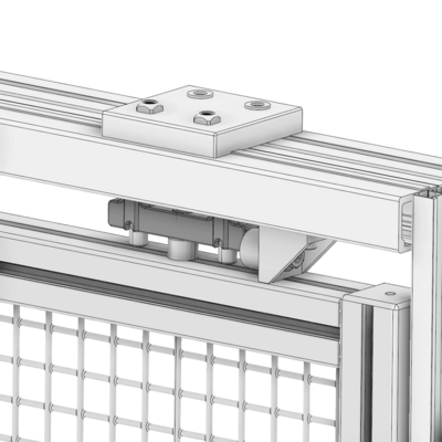 55-010-1 MODULAR SOLUTIONS DOOR PART<br>TROLLEY DOOR KIT